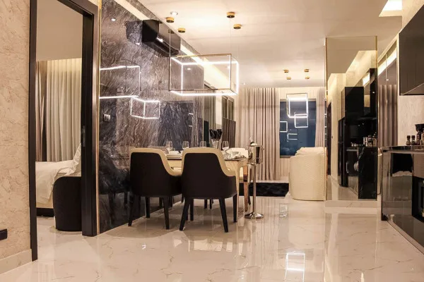 2 Bedroom Condo for Sale in Grand Solaire Pattaya second bedroom with twin beds