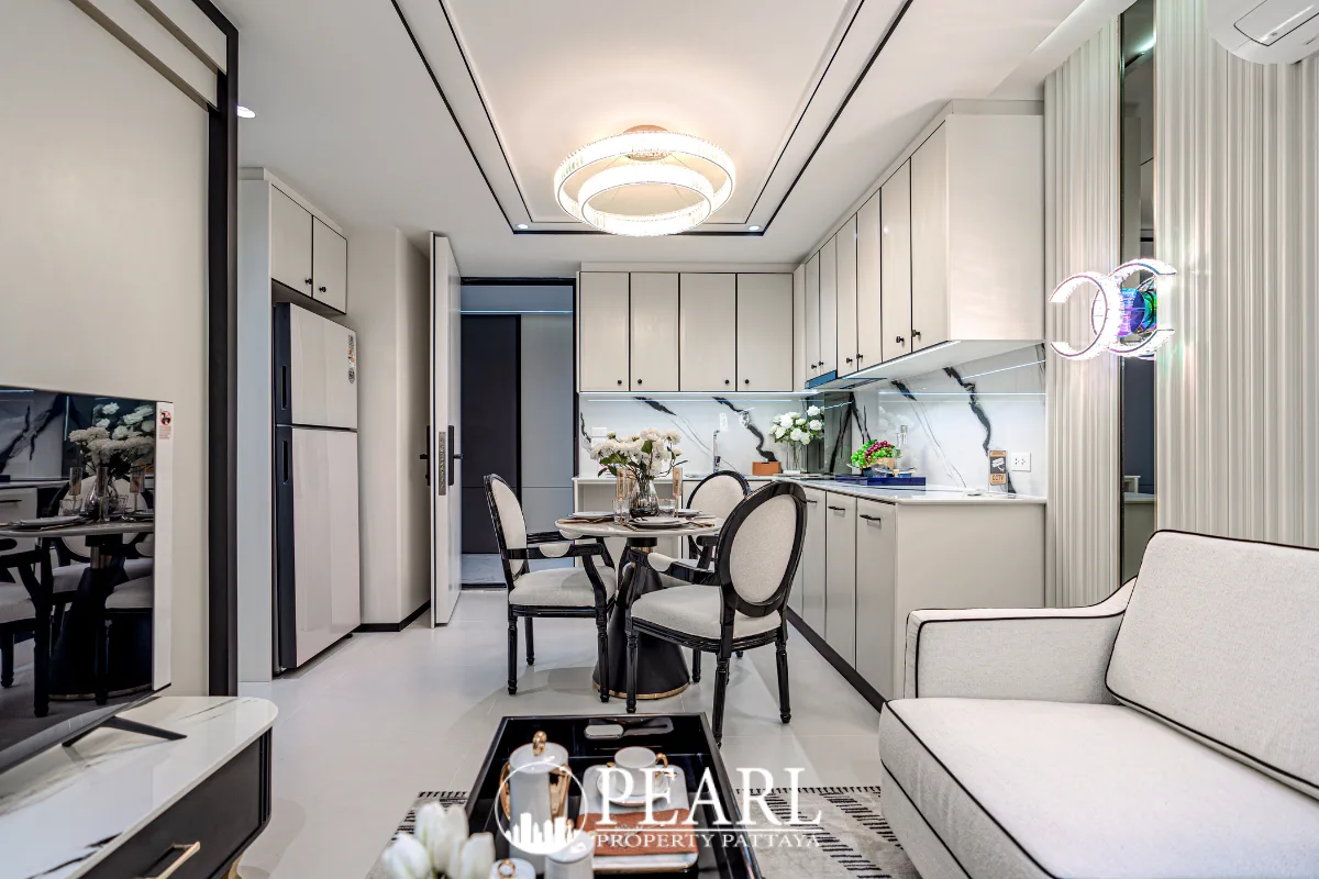 2 Bedroom Condo for Sale in Embassy Life private balcony overlooking the city